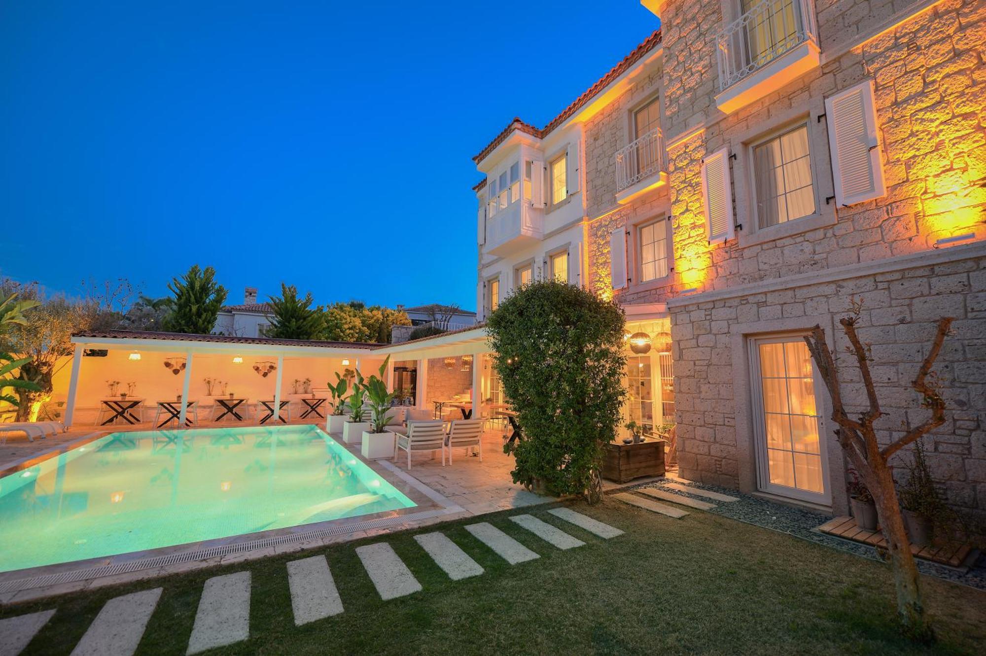 Peremere Alacati Otel Kültér fotó